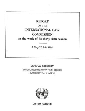 image of International liability for injurious consequences arising out of acts not prohibited by international law