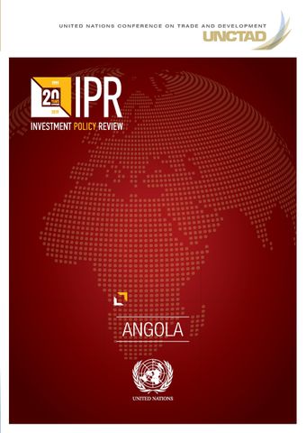 image of Investment Policy Review - Angola