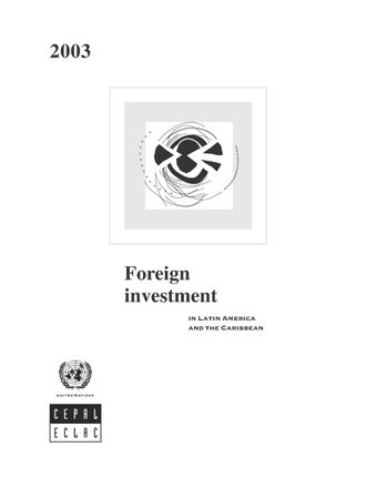 image of Foreign Direct Investment in Latin America and the Caribbean 2003