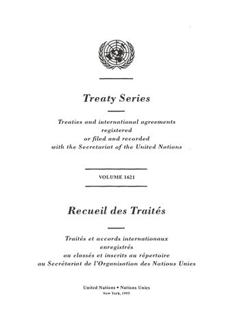 image of Treaty Series 1621