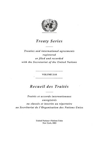 image of Treaty Series 2110