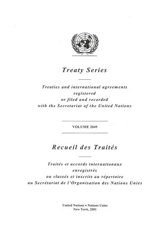 image of Treaty Series 2049