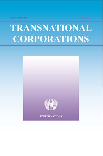 Transnational Corporations, April 2013