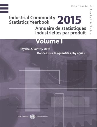 image of Industrial Commodity Statistics Yearbook 2015