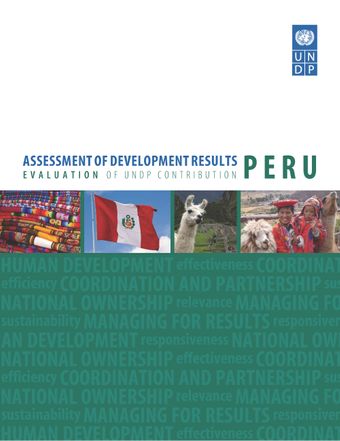 image of UNDP contribution to national development results