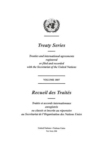 image of Treaty Series 1807