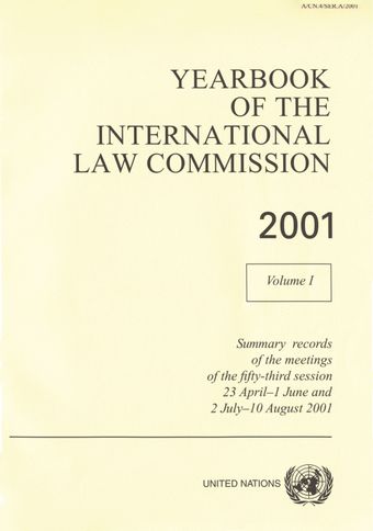 image of Yearbook of the International Law Commission 2001, Vol. I