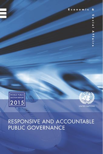 image of Transforming governance for the 2030 agenda for sustainable development