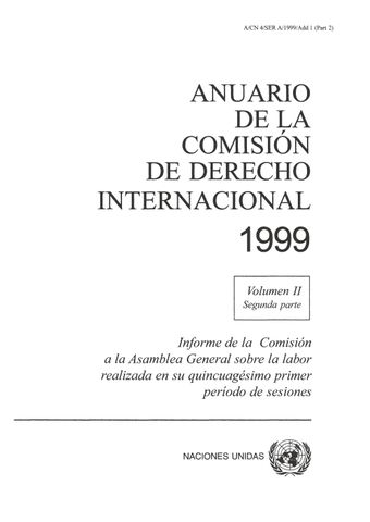 image of Informe del grupo de trabajo sobre las inmunidades jurisdiccionales de los estados y de sus bienes