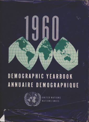 image of Special topics of the Demographic Yearbook series: 1948 - 1960