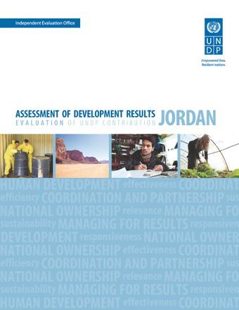 image of Assessment of Development Results - Jordan (Second Assessment)