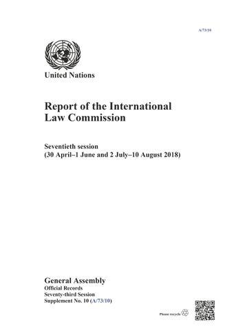 image of Identification of customary international law