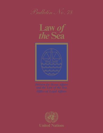 Law of the Sea Bulletin, No. 78