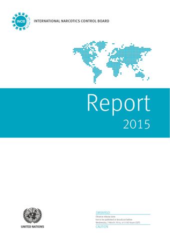 image of Regional and subregional groupings used in the report of the international narcotics control board for 2015