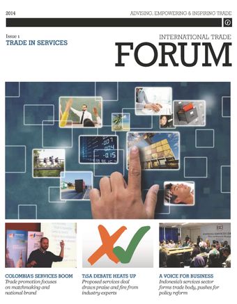 International Trade Forum Volume 2014, Issue 1