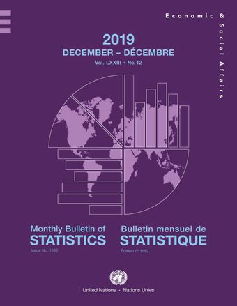 image of Monthly Bulletin of Statistics, December 2019
