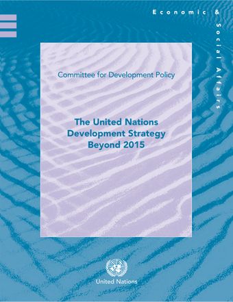 image of The United Nations development strategy beyond 2015