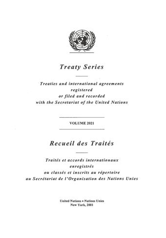 image of Treaty Series 2021