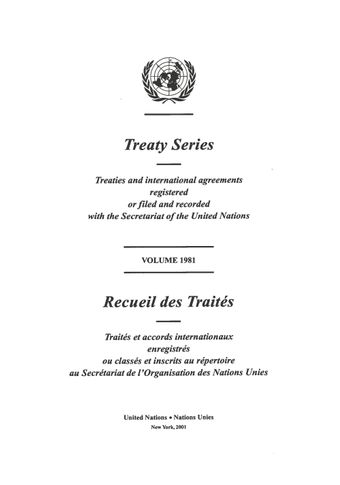 image of Treaty Series 1981