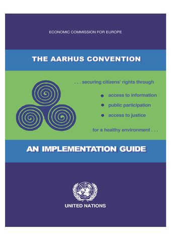 image of The Aarhus convention