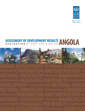 image of UNDP responses and strategies in Angola