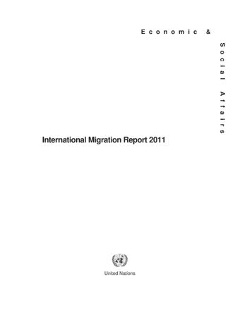 image of International Migration Report 2011