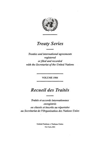 image of Treaty Series 1984