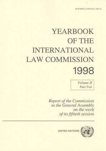 image of Yearbook of the International Law Commission 1998, Vol. II, Part 2