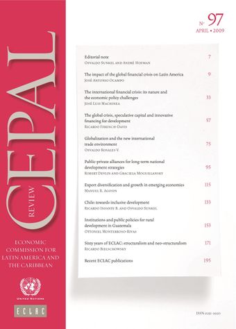 CEPAL Review No. 97, April 2009