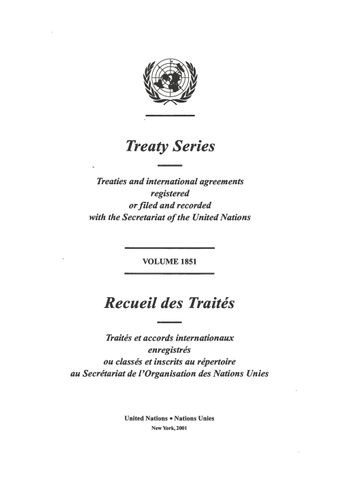 image of Treaty Series 1851